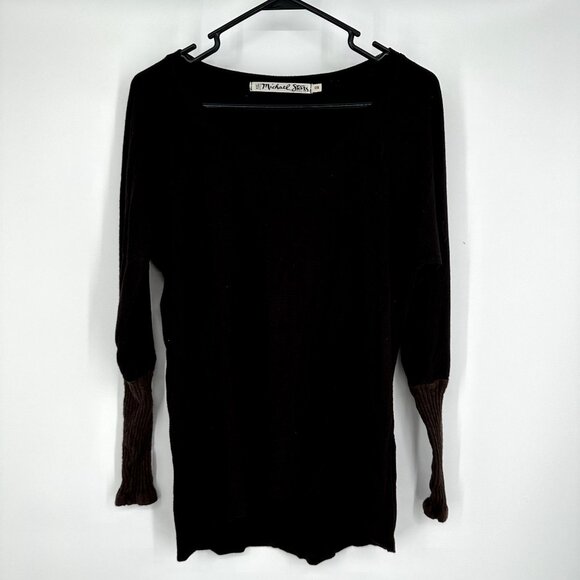 Michael Stars Brown Long Sleeve Shirt 0S - Picture 1 of 7